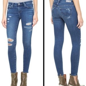 AG super skinny legging ankle jeans